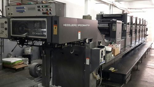 Heidelberg Sm 102 V And Sm 72 F Offset Printing Machine