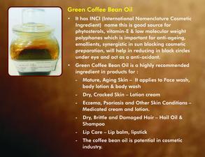 Green Coffee Bean Oil