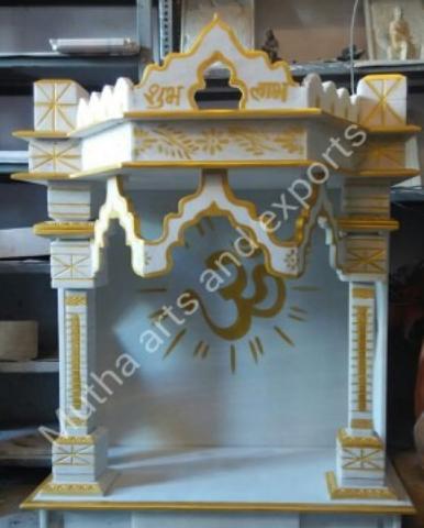 Marble Gold Painted Temples