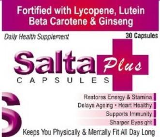 Salta Plus Health Supplement Capsules