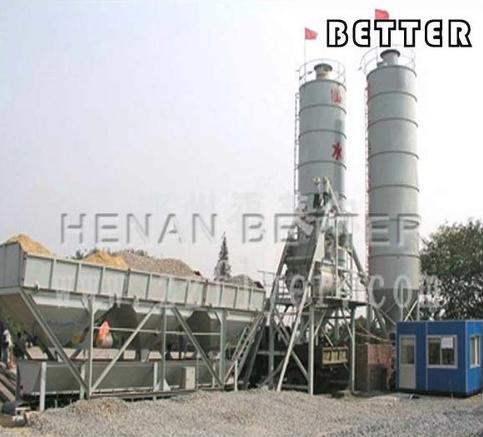 High Production Efficiency Concrete Batching Plant