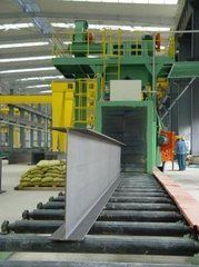 Continuously Roller Conveyor Shot Blasting Machine