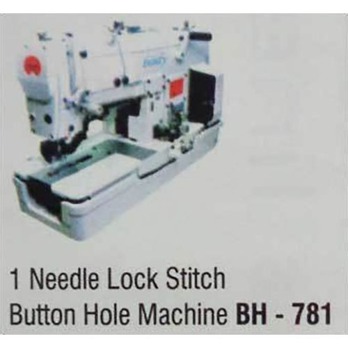 1 Needle Lock Stitch Button Hole Machine (Bh - 781)