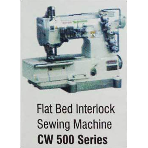 Flat Bed Interlock Sewing Machine (Cw - 500 Series)