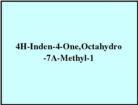  4H-Inden-4-One, Octahydro-7A-Methyl-1 