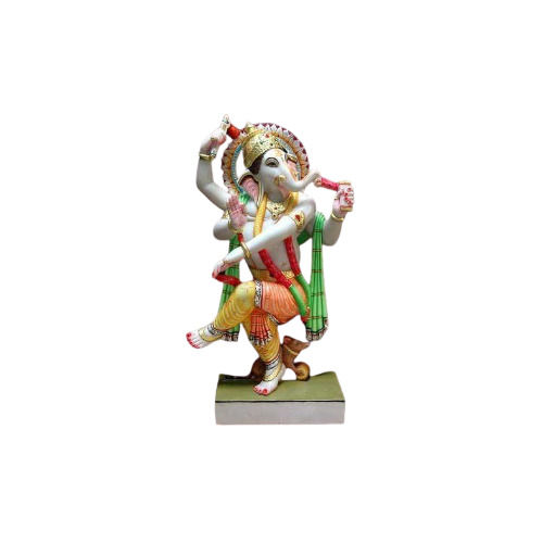 Polished Handmade Marble Ganesha Statues