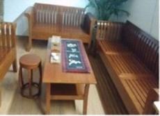 Bamboo Wood Sofa Set