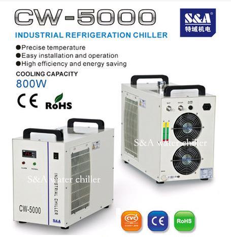 S & A CW-5000 Water Chiller A 0.3a   0.8kw