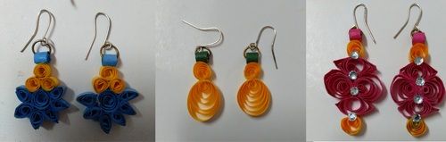 Paper Quilled Earrings