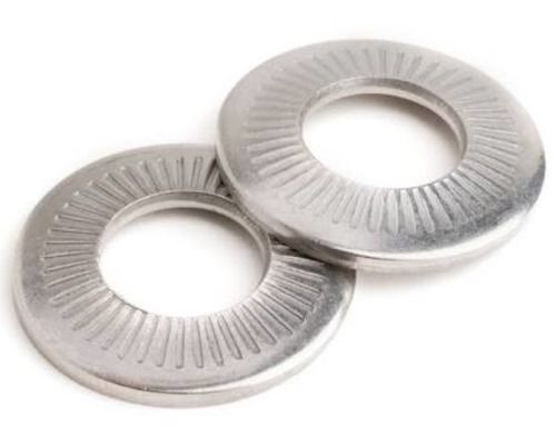 Stainless Steel Serrated Belleville Washer