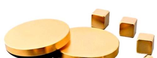 Gold Coated Neo Magnets