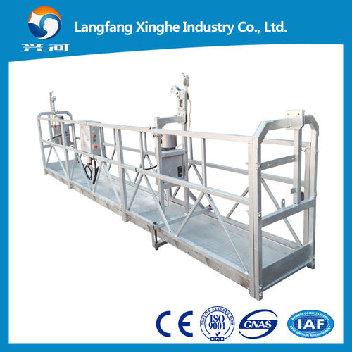 Zlp800 Hot Galvanized Rope Suspended Platform And Suspended Cradle 