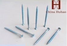 High Harden Galvanized Pozi CSK Head Chipboard Screws