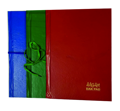 Dak Pad File Covers - Paper Material, Full Size, Eco-Friendly Design | Portable, Durable, Fine Finish, Cost-Effective Solution