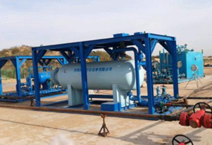 थ्री फेज वाटर गैस और क्रूड ऑयल सेपरेटर