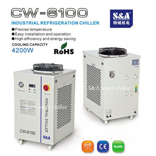 Water Cooling Chiller - 4.2KW Cooling Capacity, ±0.5°C Stability , Multiple Alarm Functions for Enhanced Safety