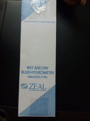 Wet And Dry Bulb Hygrometer Capacity: 1 Kg/Hr