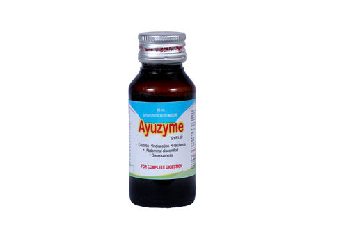 Ayuzyme Syrup आयु वर्ग: सभी उम्र के लोगों के लिए उपयुक्त