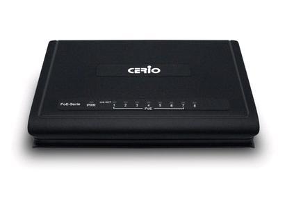 PoE CS-1000 Series - 8 Port 10/100/1000M Gigabit with 7 Port Passive PoE+ Switch (90Watt Power)