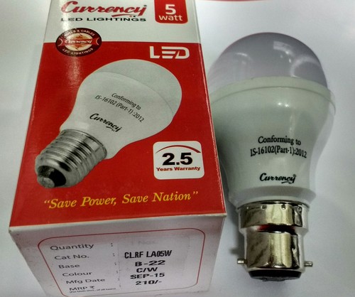 LED बल्ब 5W बोइलिंग पॉइंट: 379.8 C