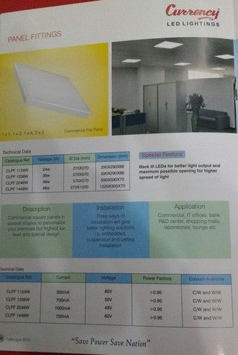 LED Commercial Panel Lights