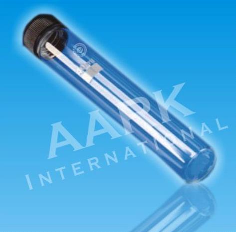 स्क्रू कैप और PTFE लाइनर और रबर लाइनर के साथ कल्चर ट्यूब राउंड बॉटम