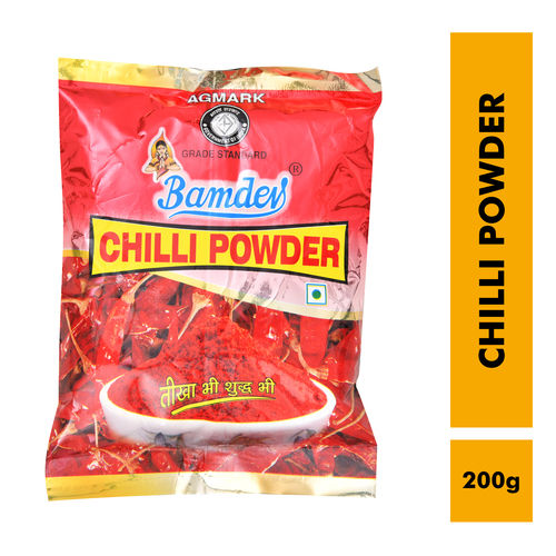 Hot Spicy Red Chillies Powder 200g Pack