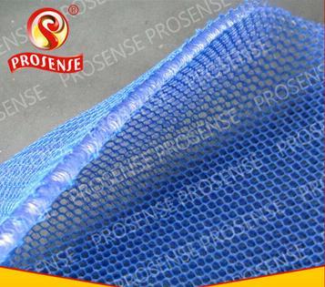 Prosense Cross-Knitted Small Hole Blue Air Flow 3D Mesh Fabric