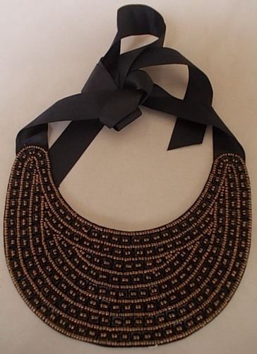 Beaded Brown Necklace