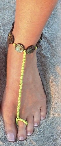 Ladies Fancy Toe Anklets