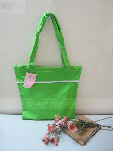 OEM Printed Handled Cotton Tote Bag