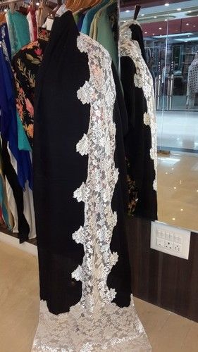 Cashmere Lace Stole - 100% Pure Cashmere with Intricate Indonesia Lace | Customizable Designs Available