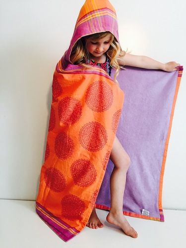 Kikoy Kids Hood Towel