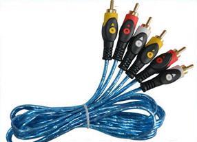 Fish Eyes 3rca To 3rca Audio Video Cables