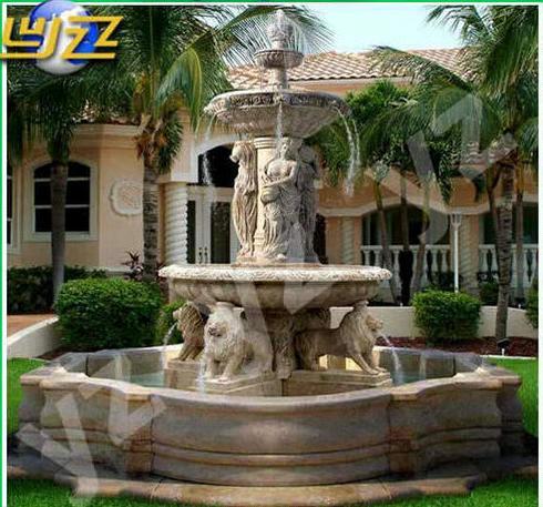 Marble Garden Water Fountain