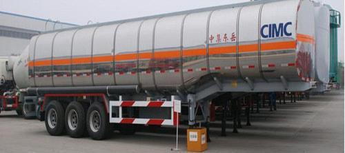 Aluminum Alloy Chemical Tanker Trailer