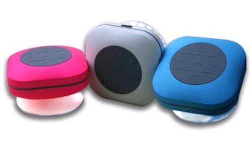 Waterproof Mini Mushroom Bluetooth Speaker With Suction Cup For Shower