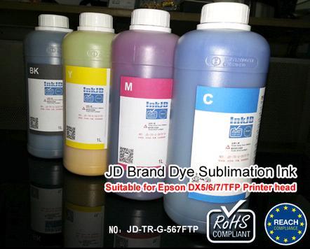 Dye Sublimation Ink - High Quality, Compatible with All Piezo Printheads | Available in 9 Vibrant Colors Including Solid Deep Black