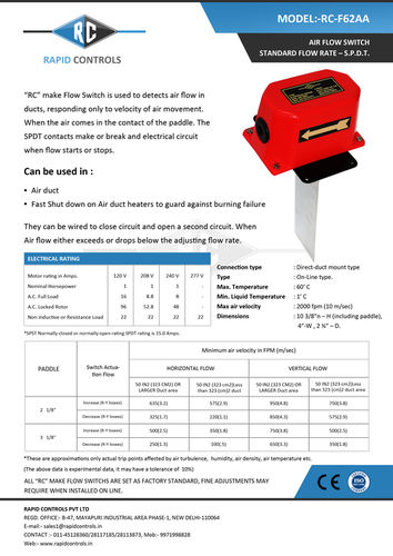 Industrial Flow Switch