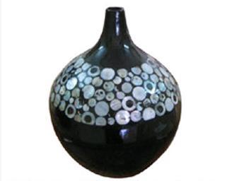 Vietnam Lacquer Vase (LC044)
