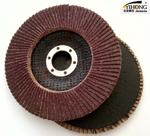 Aluminium Oxide Angle Grinder Flap Disc By JIA COUNTY YIHONG ABRASIVES CO., LTD.
