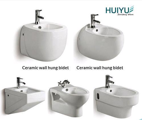 Bathroom Ceramic Wall Hung Bidet Toilets