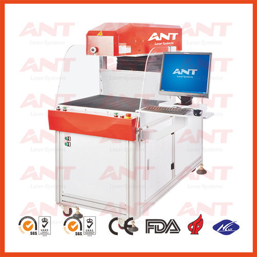 High Speed Leather Shoes Laser Marking Machine