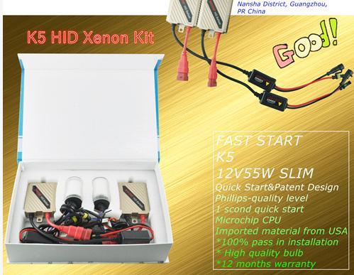 2*55W Fast Start Ballast+ 2*55W HID Xenon Bulb