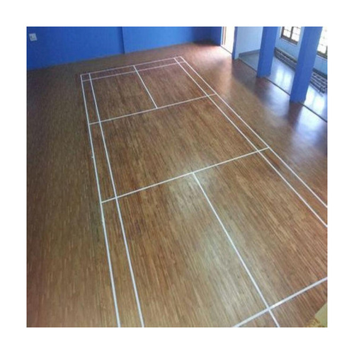 Badminton Court Wooden Flooring - Premium Quality Hardwood, Elegant Finish and Versatile Design