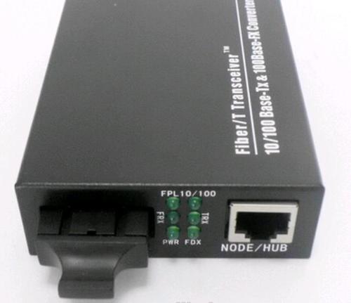 Media Converter - 10/100M Fast Ethernet to 100BASE-FX | Long-Distance Fiber Transmission, Low Power Consumption, IEEE802.3 Compliant, MDI/MDI-X Auto-Sensing, Link Loss Alarm