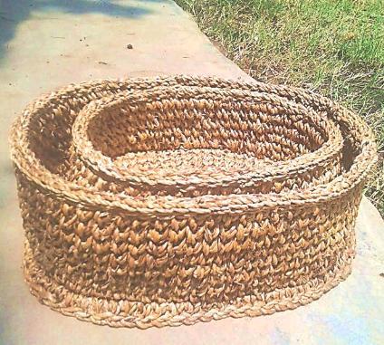 Oval Baskets (Set Of 2)