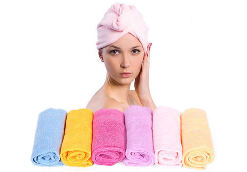 Absorbent Solid Color Microfiber Towel