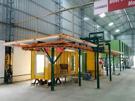 Industrial Powder Coating Plant