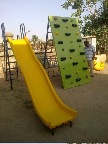 Wave Slides and Rope Climber